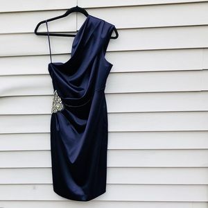 Eliza J - Navy Blue, Cocktail Dress. Nordstrom